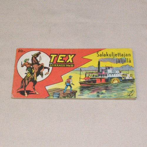 Tex liuska 16 - 1953 Salakuljettajan jäljillä (1. vsk)